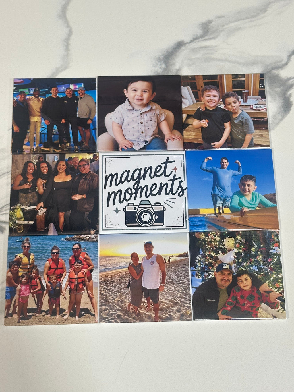 9-Pack 2.5" Custom Photo Magnet